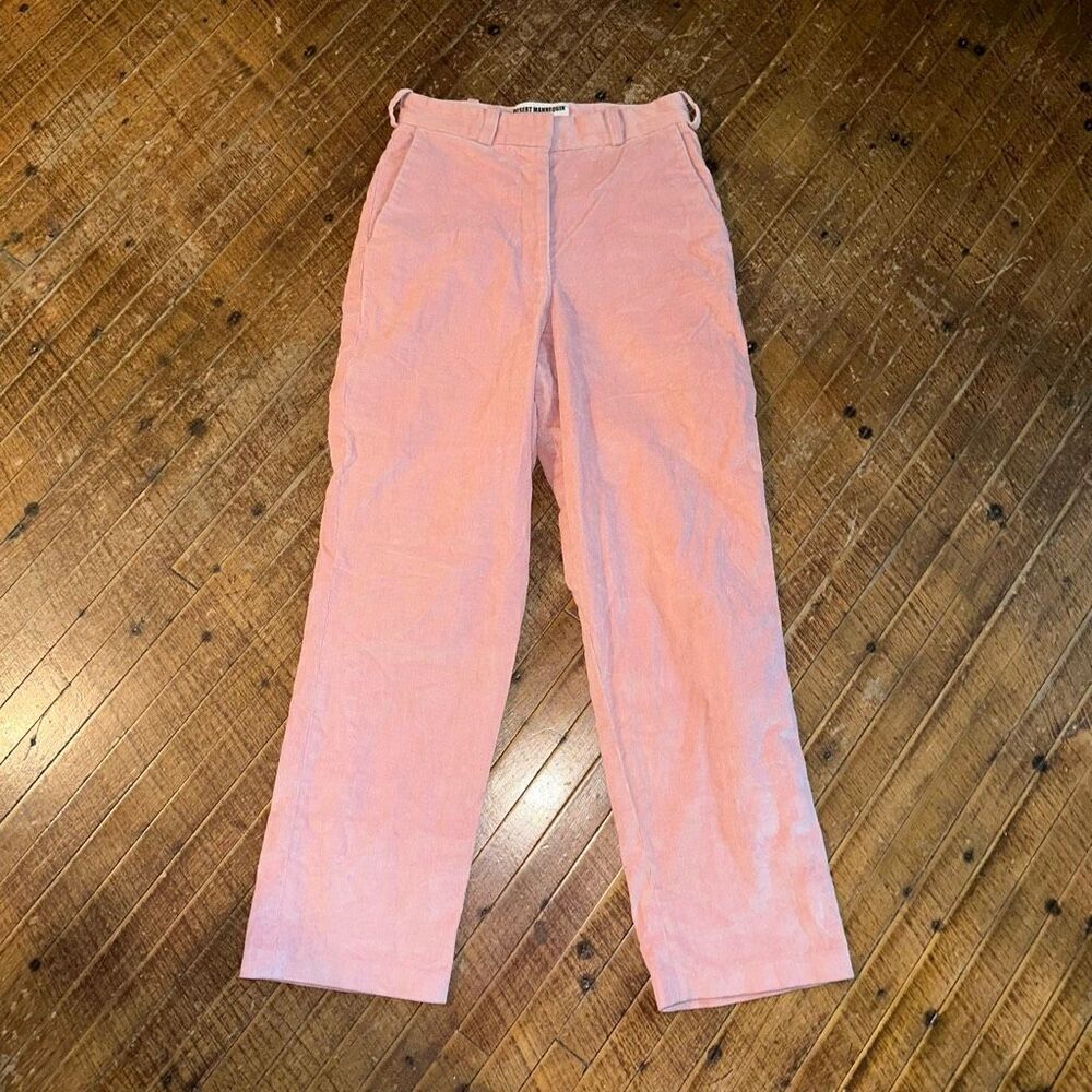 N Duo pink Blush corduroy 26 Georgia made straight leg pants
